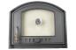 Preview: Innbee® Backofentür Gusseisen Ofentür Pizzaofentür Steinofentür Glas Thermometer In-1208