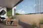 Preview: Innbee® Höhe 90cm Balkonverkleidung Balkonbespannung Sichtschutz Balkon PE-Rattanoptik 17,99€/m2