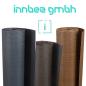 Preview: Innbee® Höhe 90cm Balkonverkleidung Balkonbespannung Sichtschutz Balkon PE-Rattanoptik 17,99€/m2