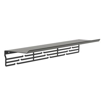 Innbee® Medaillenhalter Medaillenaufhänger mit Regal Metall Schwarz Wandmontage