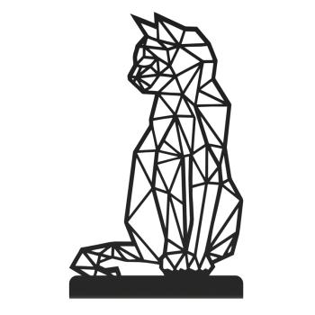 Innbee® Buchstütze Schwarz Katze Bücherhalter Ständer Metall Bücher Regal Book