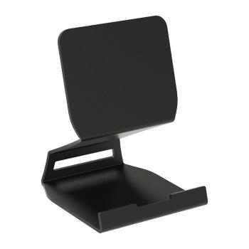 Innbee® Smartphone Ständer Tablet Halter Schwarz Handy Tischhalter Stativ Metall