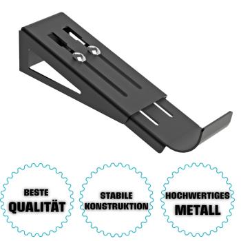 Innbee® Fahrrad Wandhalterung Fahrradaufhängung Wand Fahrradhalter Schwarz Stahl