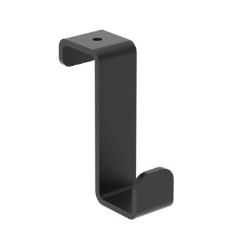 Innbee® Türhaken Kleiderhaken Türgarderobe Tür Haken Metall Hakenleiste Schwarz