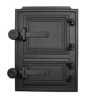 Innbee® Revisionstür 342x258 Backofentür Gusseisen Räucherei Ofentür Kacheltür