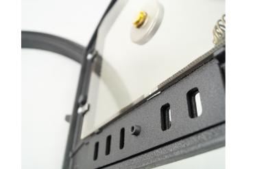 Innbee® Backofentür Gusseisen Ofentür Pizzaofentür Steinofentür Glas Thermometer In-1208