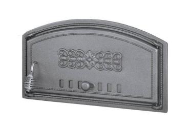 Innbee® Backofentür 490 x 280 Pizzaofentür Gusseisen Brotofen Ofentür Kacheltür - In1002