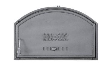 Innbee® Backofentür 700x460 Gusseisentür für Kamin Ofen Grill Holzofen Backofen In-1302