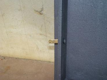 Innbee® Backofentür 610x480 Gusseisentür für Pizzaofen mit Hitzebeständiges Glas In-2205