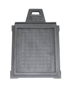 Innbee® Luftregulierung 305x265 Gusseisen  Rauchklappe zur Regulierung des Abgasstroms für Kamin und Ofen In-2703