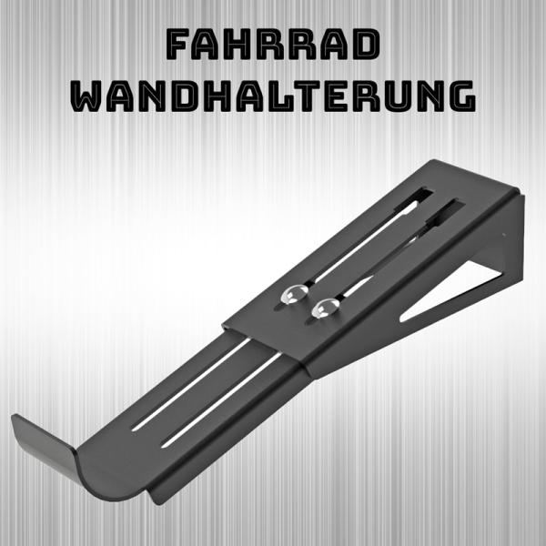 Innbee® Fahrrad Wandhalterung Fahrradaufhängung Wand Fahrradhalter Schwarz Stahl