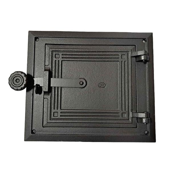 Innbee® Revisionstür 280x250 Backofentür Gusseisen Räucherei Ofentür Kacheltür