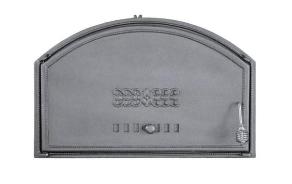 Innbee® Backofentür 700x460 Gusseisentür für Kamin Ofen Grill Holzofen Backofen In-1301
