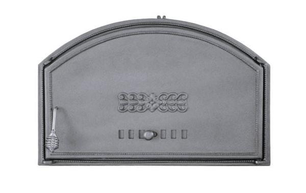 Innbee® Backofentür 700x460 Gusseisentür für Kamin Ofen Grill Holzofen Backofen In-1302