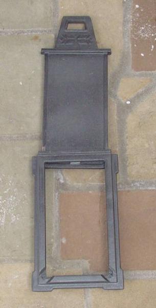 Innbee® Luftregulierung 285x175 Gusseisen  Rauchklappe zur Regulierung des Abgasstroms für Kamin und Ofen In-2702